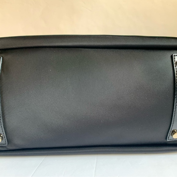 Kate Spade New York Small Shoulder Black Nylon & Leather Handbag - Picture 7 of 13